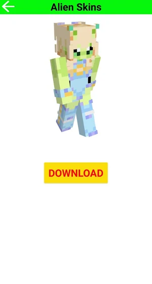 Alien Skins For Minecraft Screenshot 2