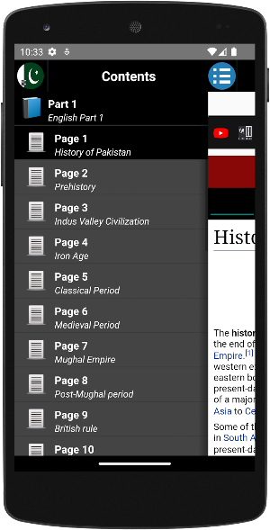 History of Pakistan Screenshot 0