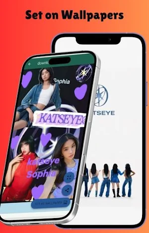 Katseye Wallpapers HD Story screenshot 4