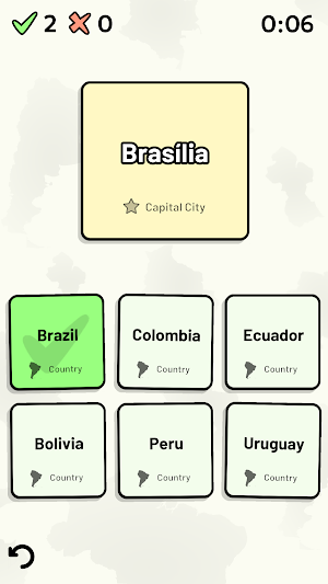 Countries of South America Quiz Screenshot 3