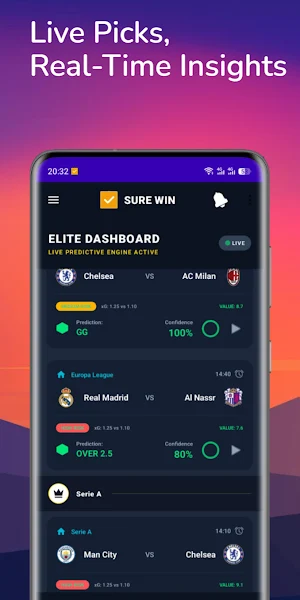 Sure Win Predictions Screenshot 1