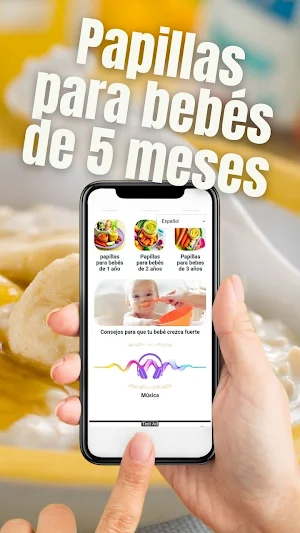 Papillas para bebés Screenshot 2