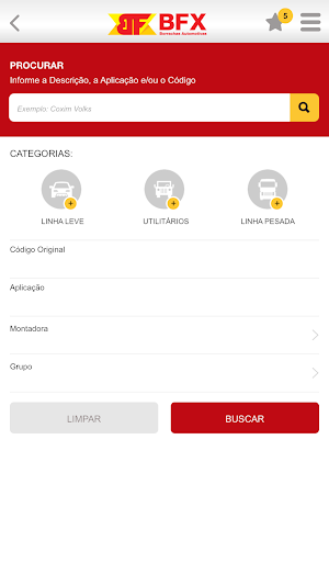 BFX Borrachas Automotivas Screenshot 1