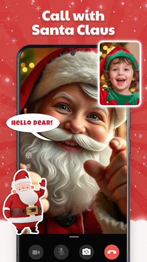 Prank Call: Fake Santa Calling Screenshot 0