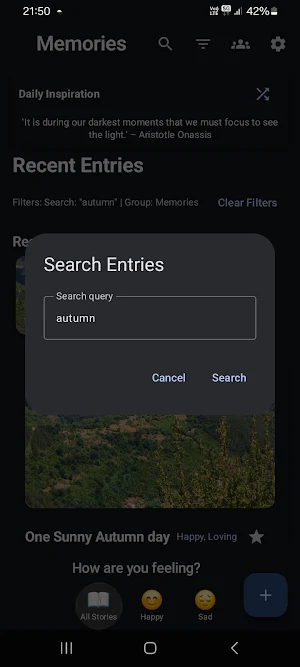 My Stories Screenshot 3