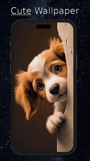 Dog Wallpapers & Cute Puppy 4K Screenshot 0