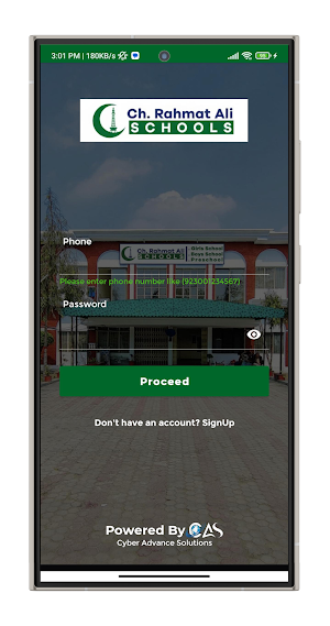Ch Rahmat Ali Schools Screenshot 1