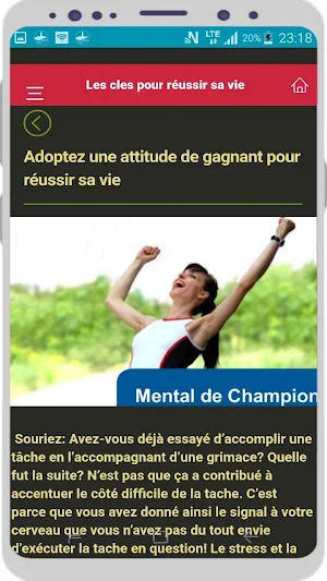 Les clés pour réussir sa vie Screenshot 2
