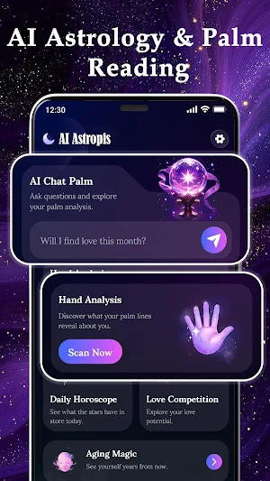 AI Astrology: Palm & Horoscope Screenshot 0