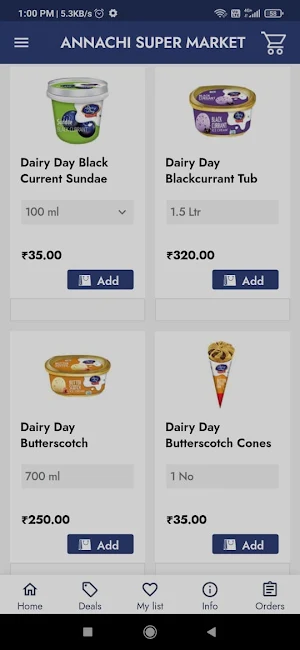 Annachi Supermarket Screenshot 2