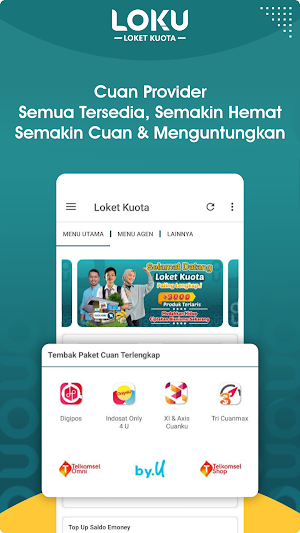 Loket Kuota Harga Agen & PPOB Screenshot 3