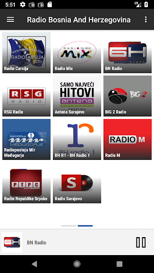 Radio Bosnia and Herzegovina : Bosnian free radios Screenshot 2