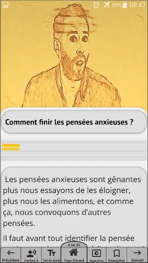 Contrôler l'anxiété et l'angoi Screenshot 2