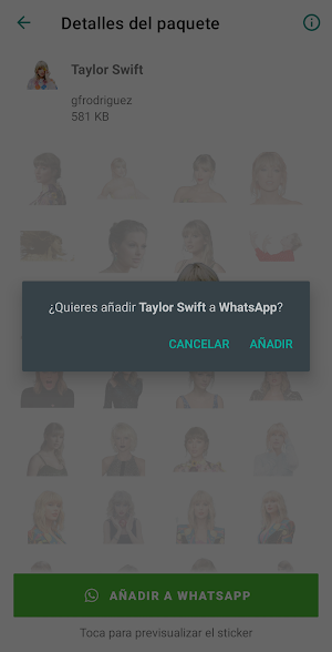 WAStickerApps - Taylor Swift Stickers Screenshot 2