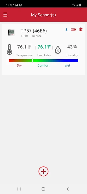 ThermoPro Sensor Screenshot 0