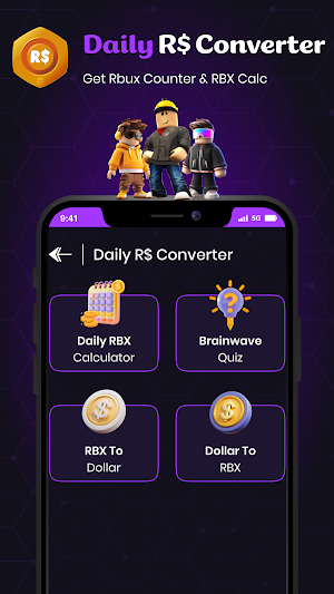 Get Rbux Counter - RBX Calc Screenshot 1