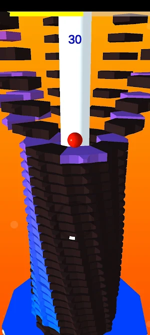 Helix Stack casual game Screenshot 2