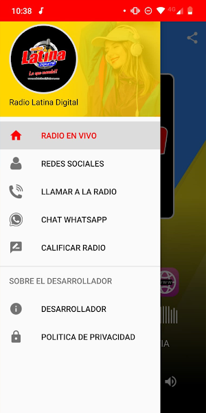 Radio Latina Digital La Que Manda Screenshot 2