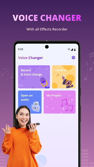 Voice Changer & Funny Effects Screenshot 2