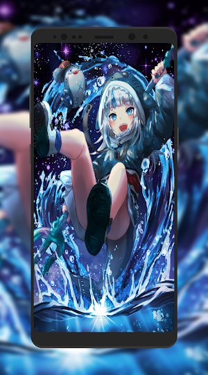Gawr Gura Wallpaper Hd Screenshot 0