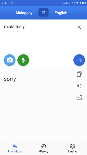 Malagasy English Translate Screenshot 2