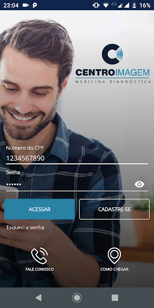 CentroImagem Screenshot 0