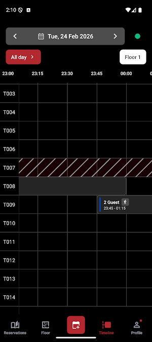 FORA - RMS - MOBILE Screenshot 2
