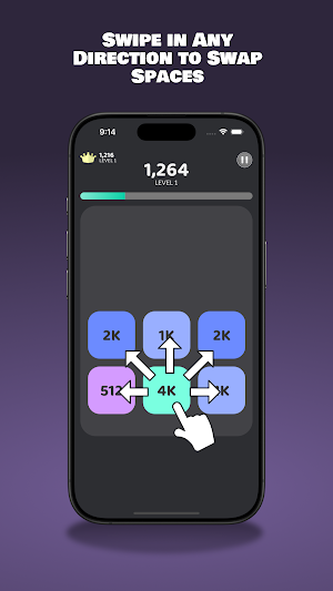 Number Splash: Merge Puzzle Screenshot 2