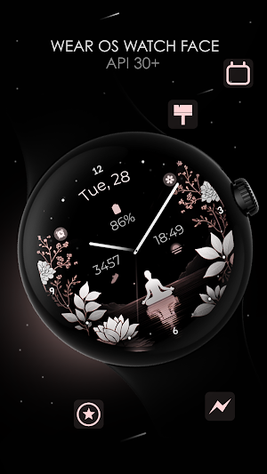 Serene Zen Watch Face Screenshot 1
