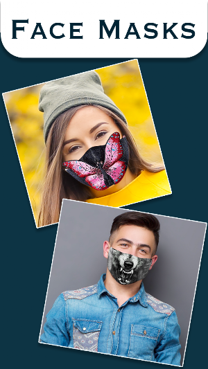 Face mask Photo Editor Screenshot 0