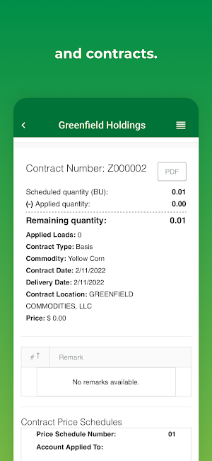 Greenfield Holdings, LLC Screenshot 2