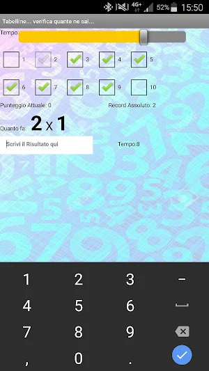 Tabelline Screenshot 0