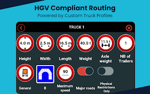 BeNav - Truck GPS Navigation Screenshot 1