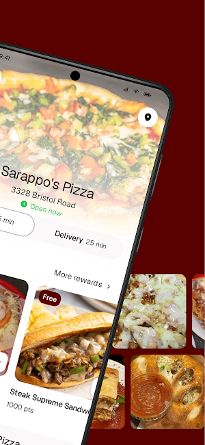 Sarappo's Pizza To Go Screenshot 1