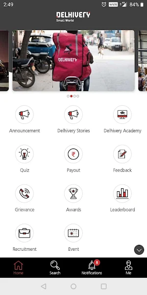 Delhivery MobCast Screenshot 0