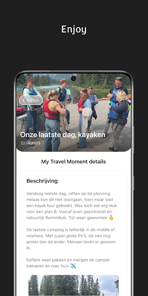 My Travel Moments Screenshot 2