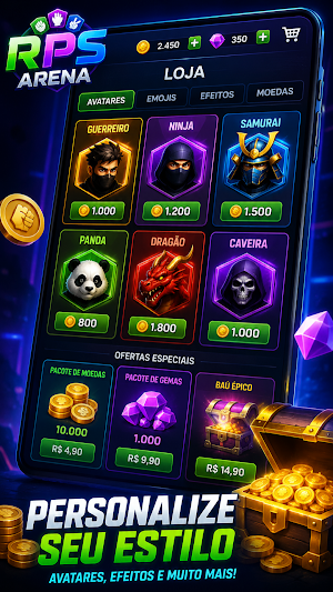 RPS: Pedra, Papel e Tesoura Screenshot 0