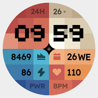 Color block Watch Face