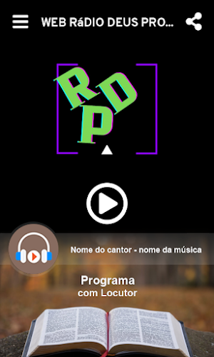 Web rádio Deus Proverá Screenshot 1