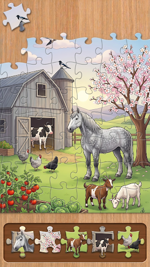 Barn Jigsaw : Farm Color Fan Screenshot 1