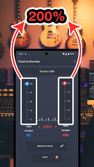 Volume Booster : Sound Booster Screenshot 0