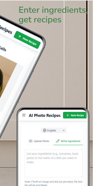 AI Photo Cooking Recipes Screenshot 1