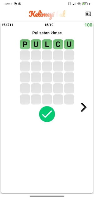 Kelimele Türkçe Screenshot 3