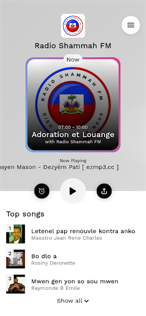 Radio Shammah FM Screenshot 0