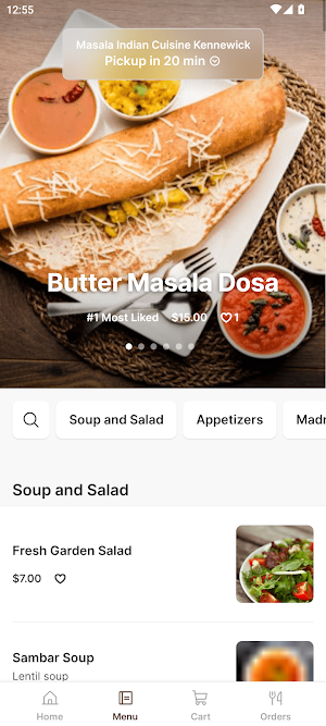 Masala Indian Cuisine Screenshot 1