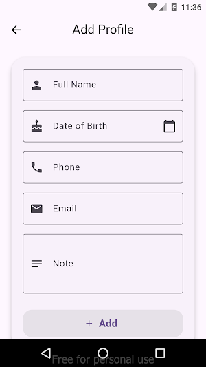 Profile Manager Screenshot 1