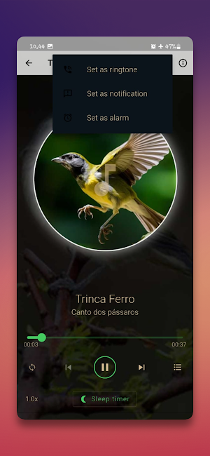 Canto Esquentar Trinca Ferro Screenshot 3