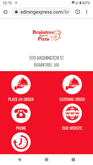 Braintree House of Pizza Screenshot 0