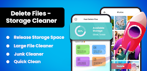 Delete Files - Storage Cleaner Screenshot 0