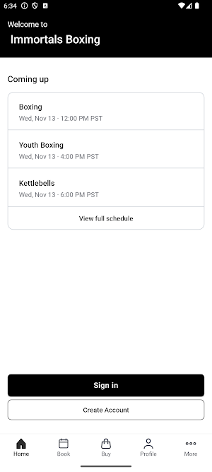 Immortals Boxing Screenshot 1